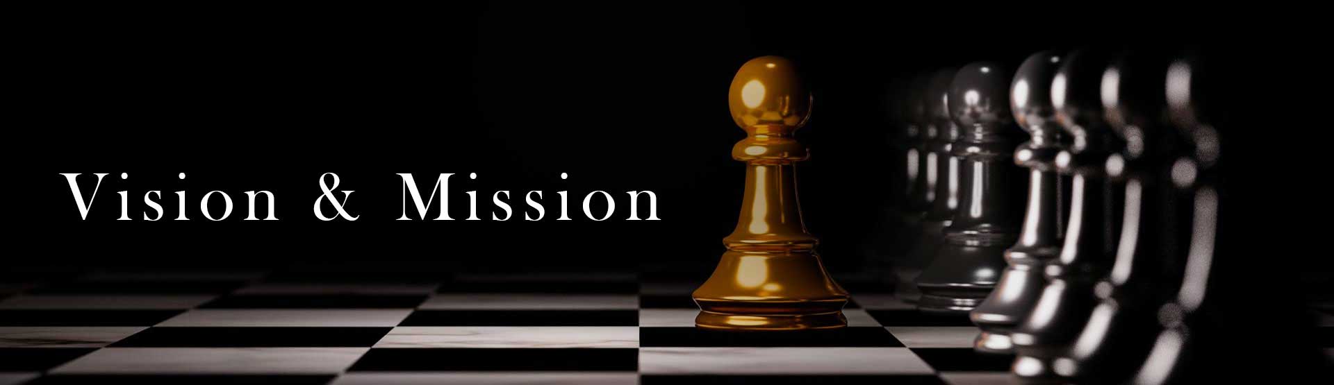 Vision & Mission banner